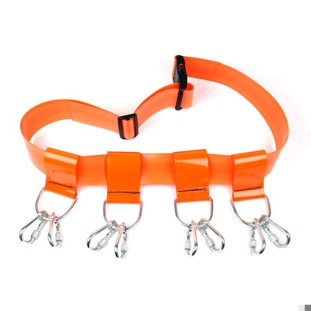 Guardian PURE SAFETY GROUP ORANGE EZ CLEAN BELT WITH SCREW BLTEZCBROR